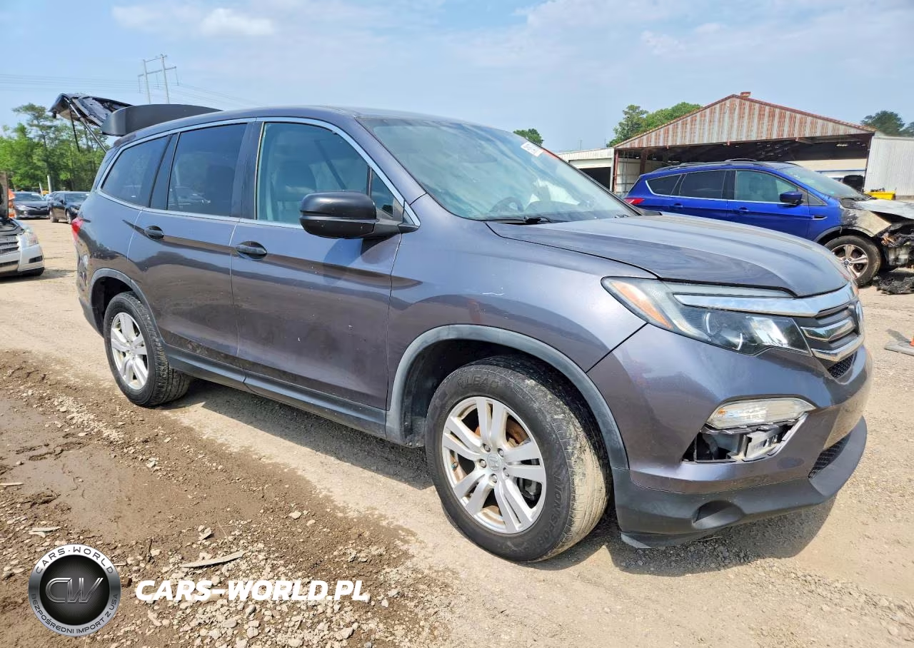 2017 Honda Pilot Lx VIN:5FNYF5H15HB043998 - 4