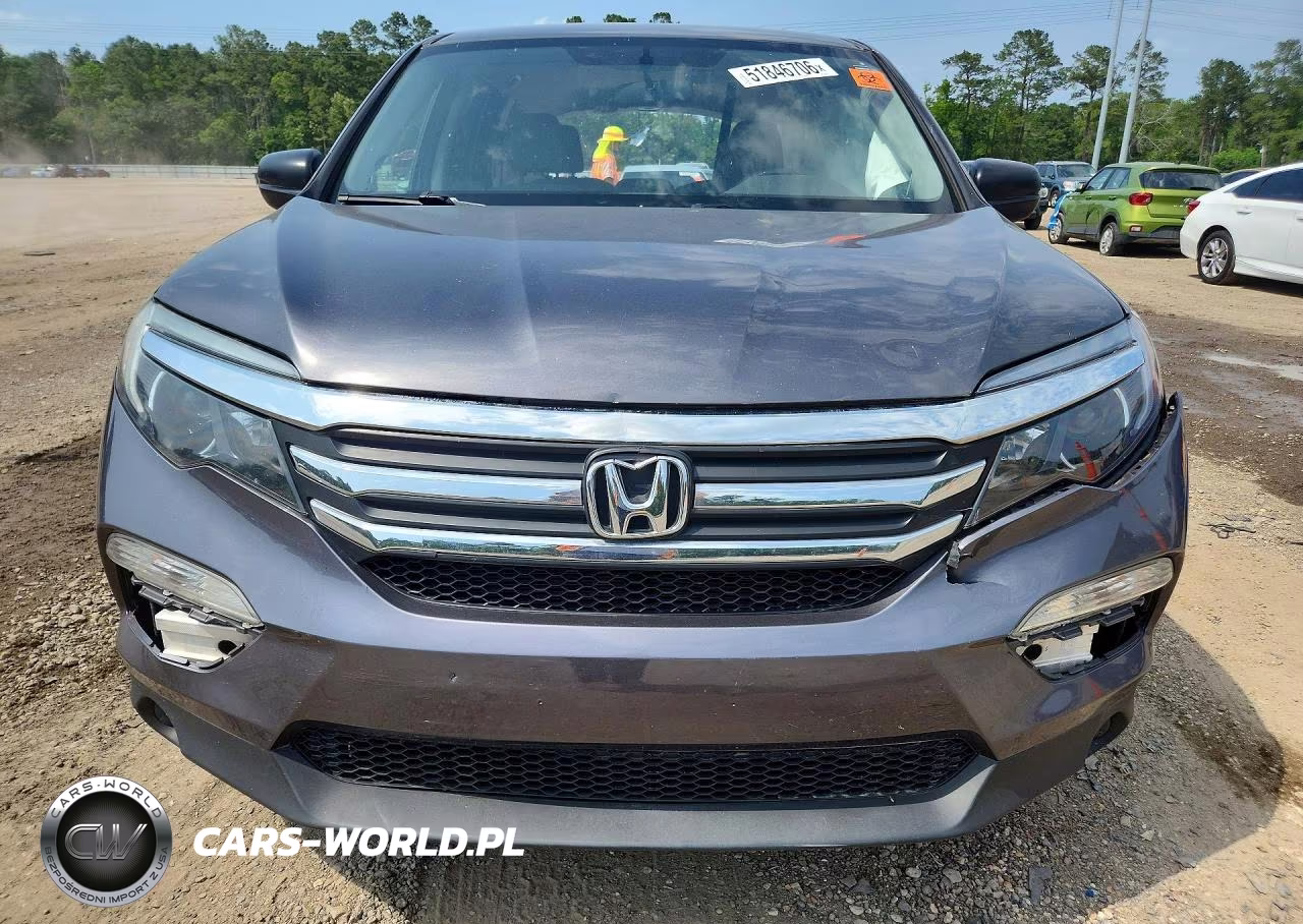 2017 Honda Pilot Lx VIN:5FNYF5H15HB043998 - 5