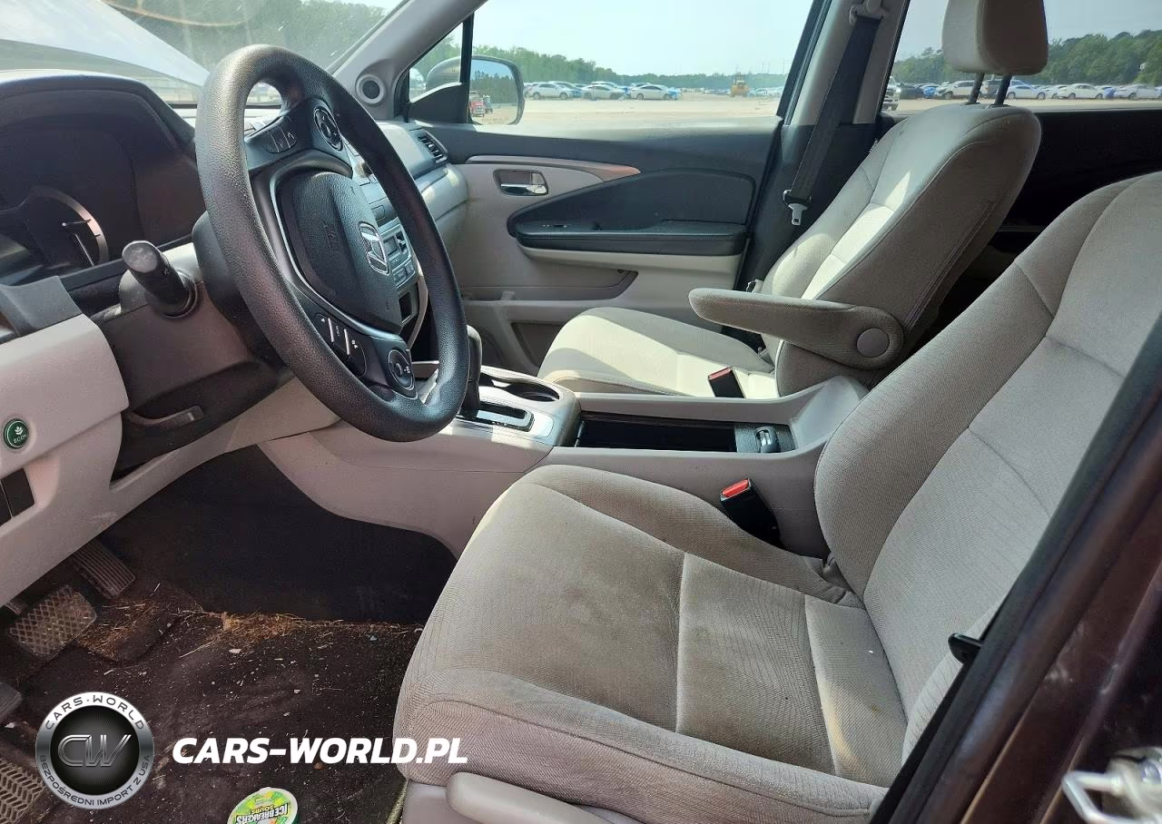 2017 Honda Pilot Lx VIN:5FNYF5H15HB043998 - 7