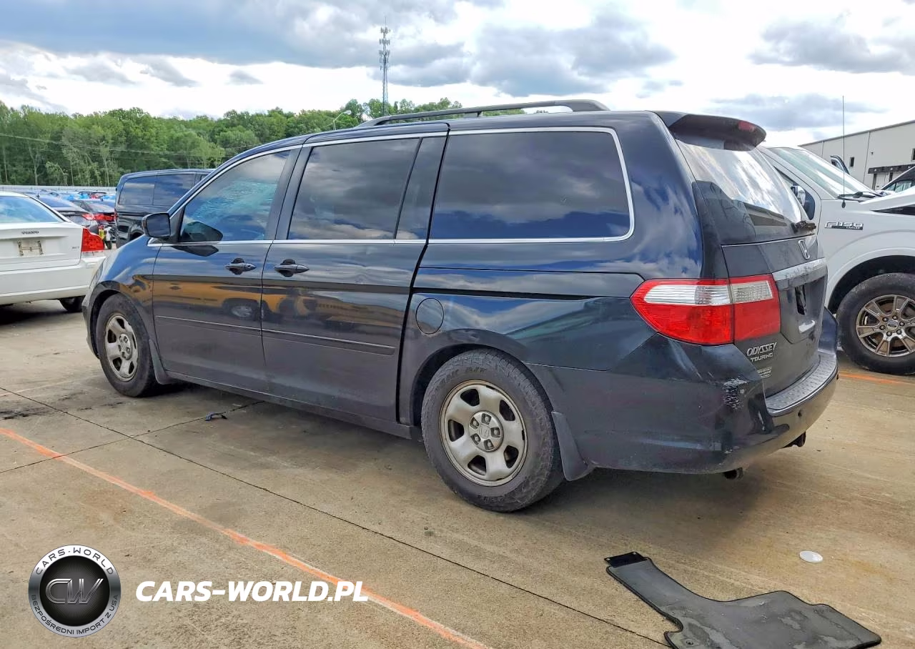 2007 Honda Odyssey Touring VIN:5FNRL38897B109076 - 2
