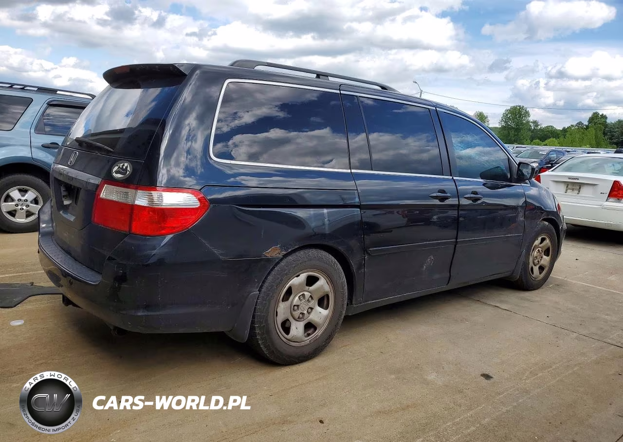 2007 Honda Odyssey Touring VIN:5FNRL38897B109076 - 3