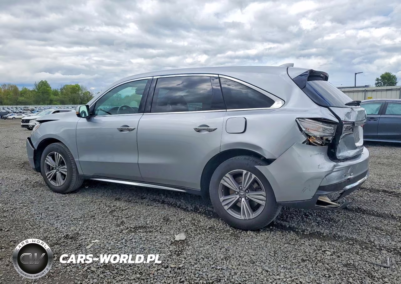2020 Acura Mdx VIN:5J8YD4H33LL043183 - 2