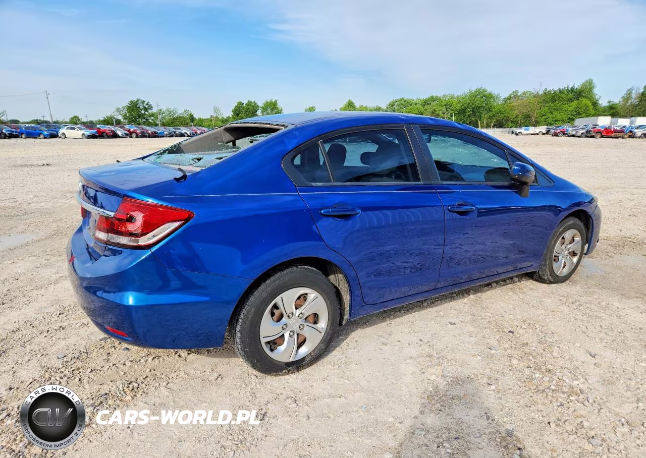 2015 Honda Civic Lx VIN:19XFB2F58FE014313 - 3