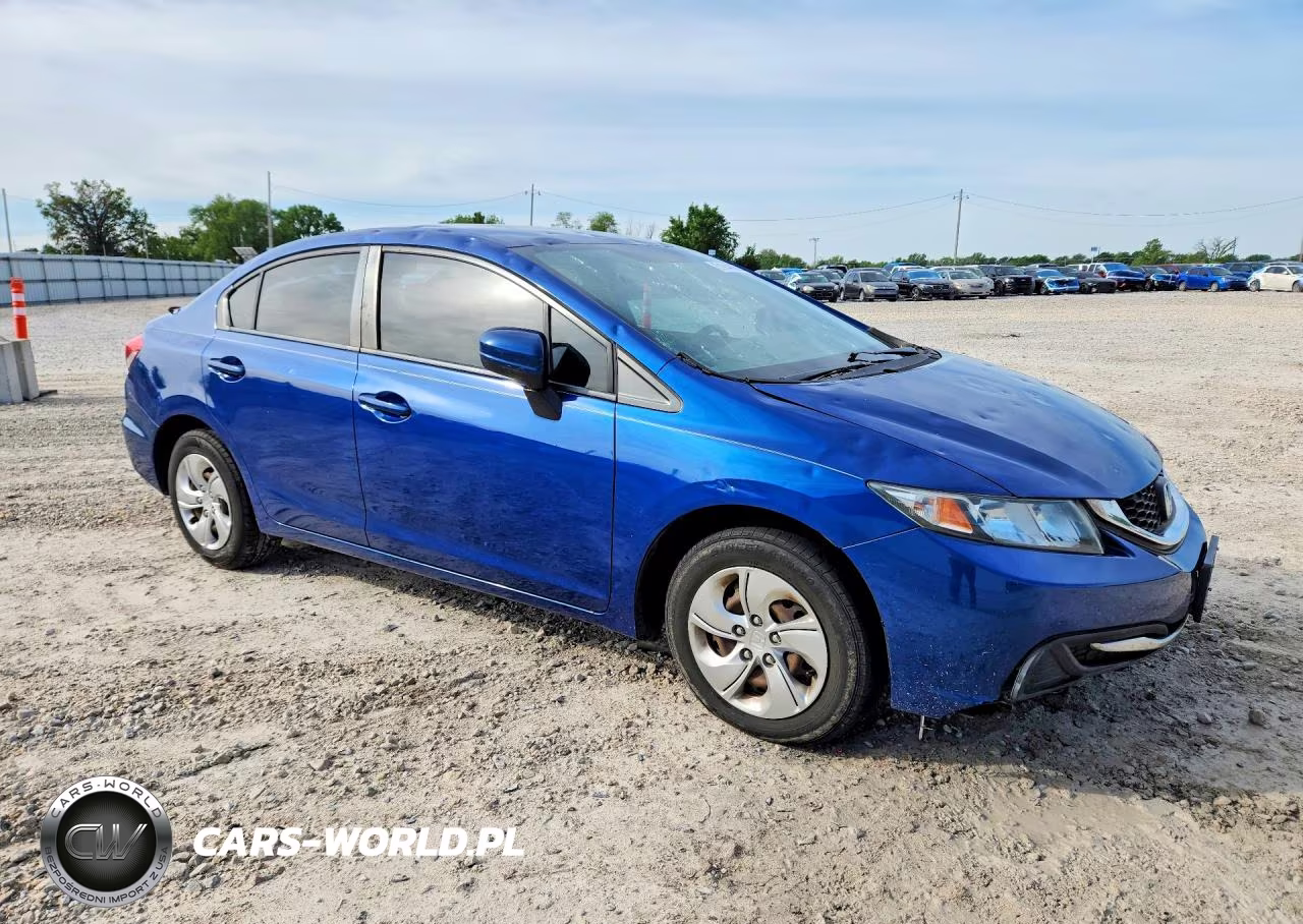 2015 Honda Civic Lx VIN:19XFB2F58FE014313 - 4