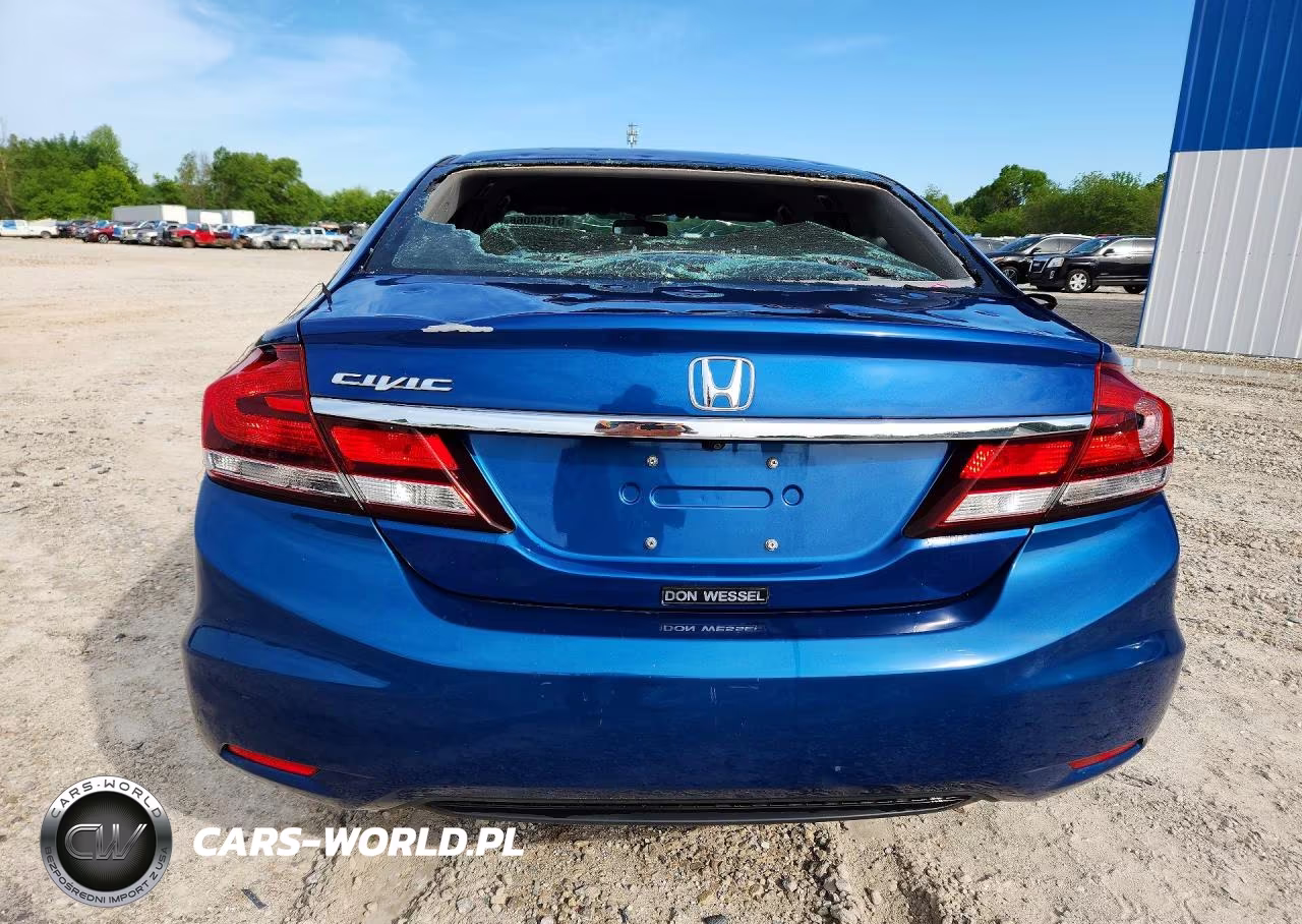 2015 Honda Civic Lx VIN:19XFB2F58FE014313 - 6