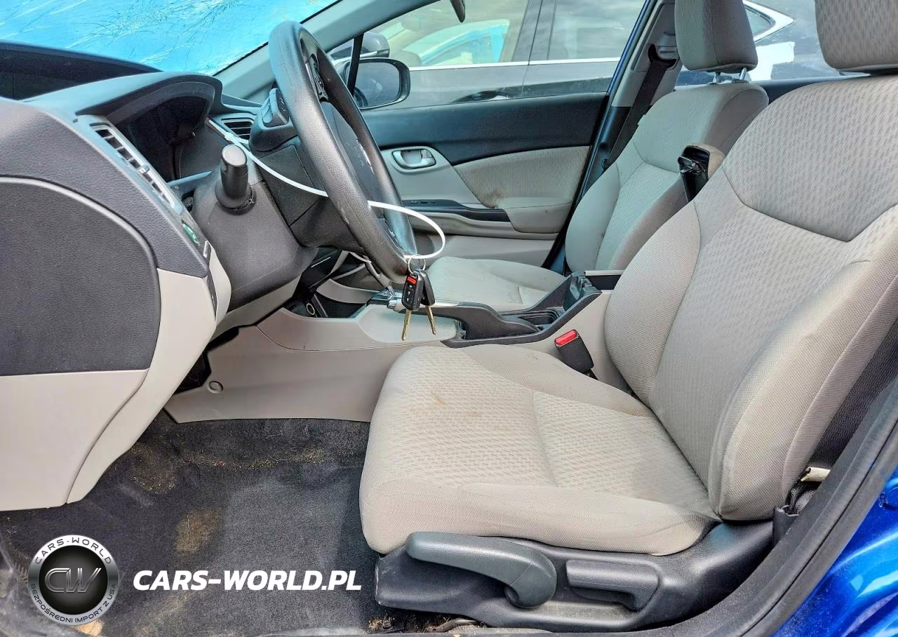 2015 Honda Civic Lx VIN:19XFB2F58FE014313 - 7