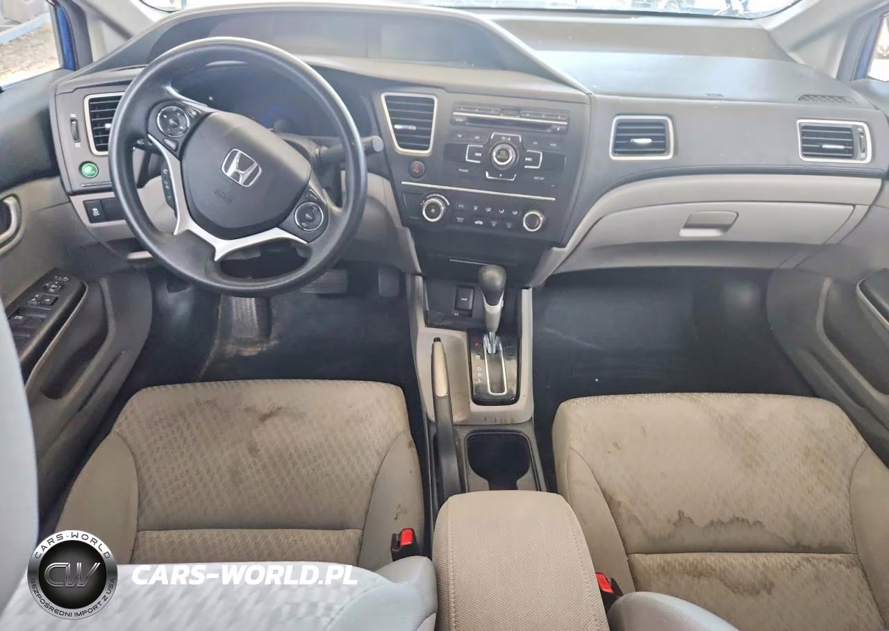2015 Honda Civic Lx VIN:19XFB2F58FE014313 - 8