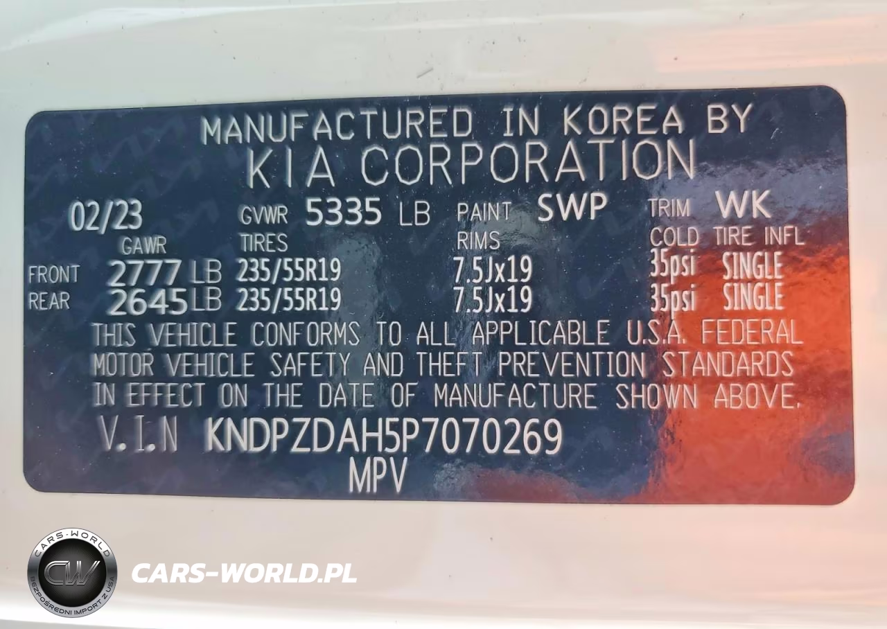 2023 Kia Sportage X-Line Prestige VIN:KNDPZDAH5P7070269 - 14