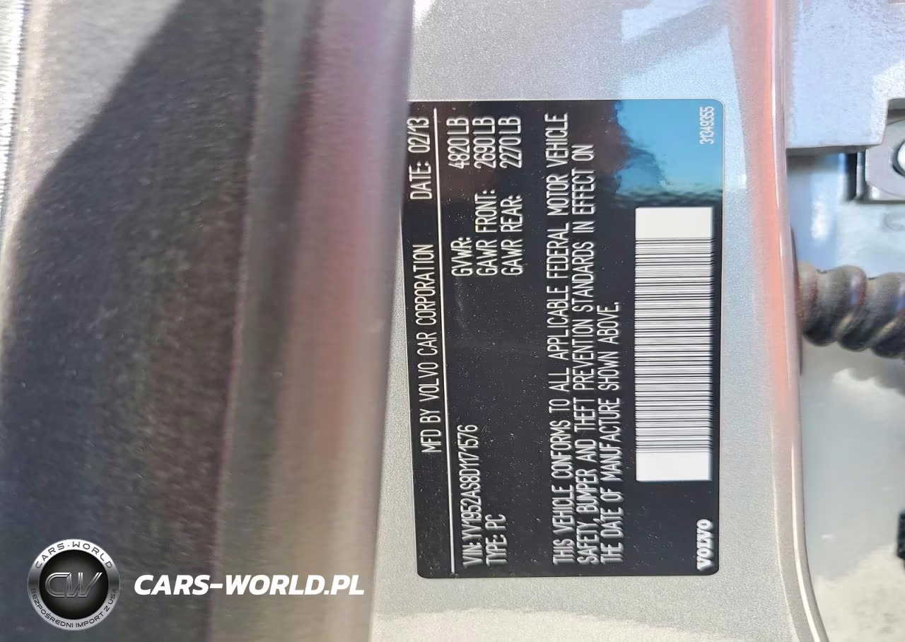 2013 Volvo S80 3.2 VIN:YV1952AS8D1171576 - 12