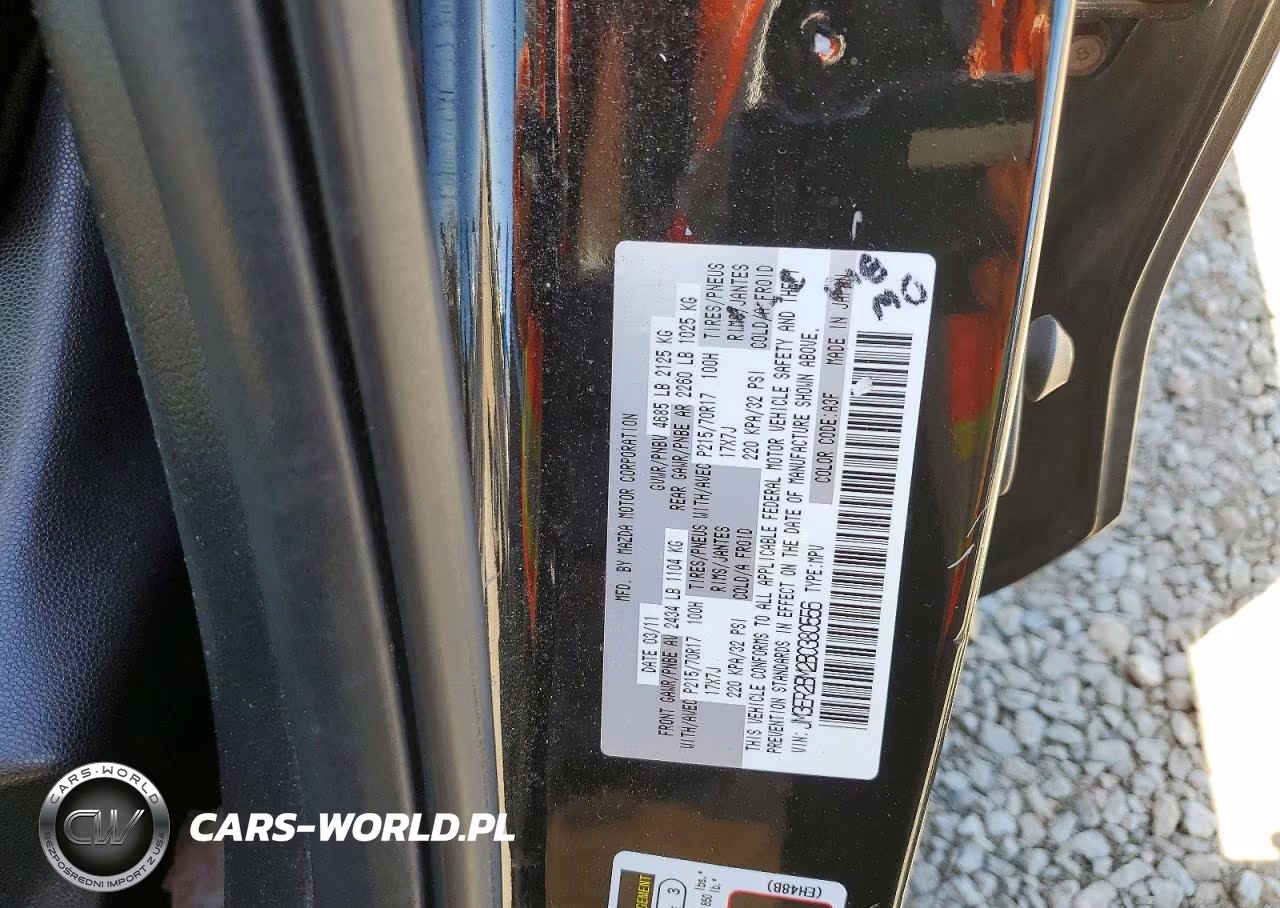 2011 Mazda Cx-7 VIN:JM3ER2BM2B0380556 - 13
