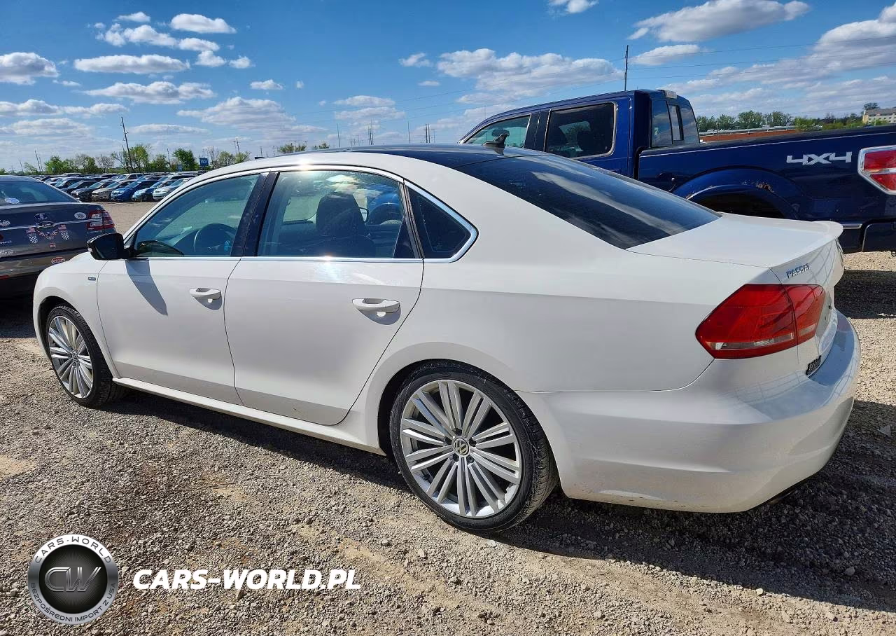 2015 Volkswagen Passat Se VIN:1VWBS7A38FC096761 - 2