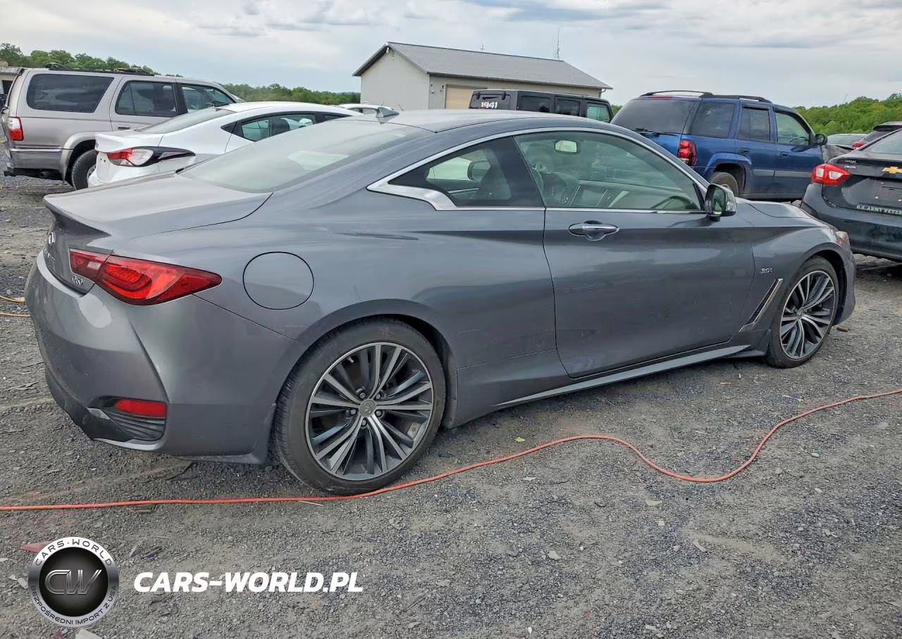 2018 Infiniti Q60 3.0T Luxe VIN:JN1EV7EL5JM391503 - 3