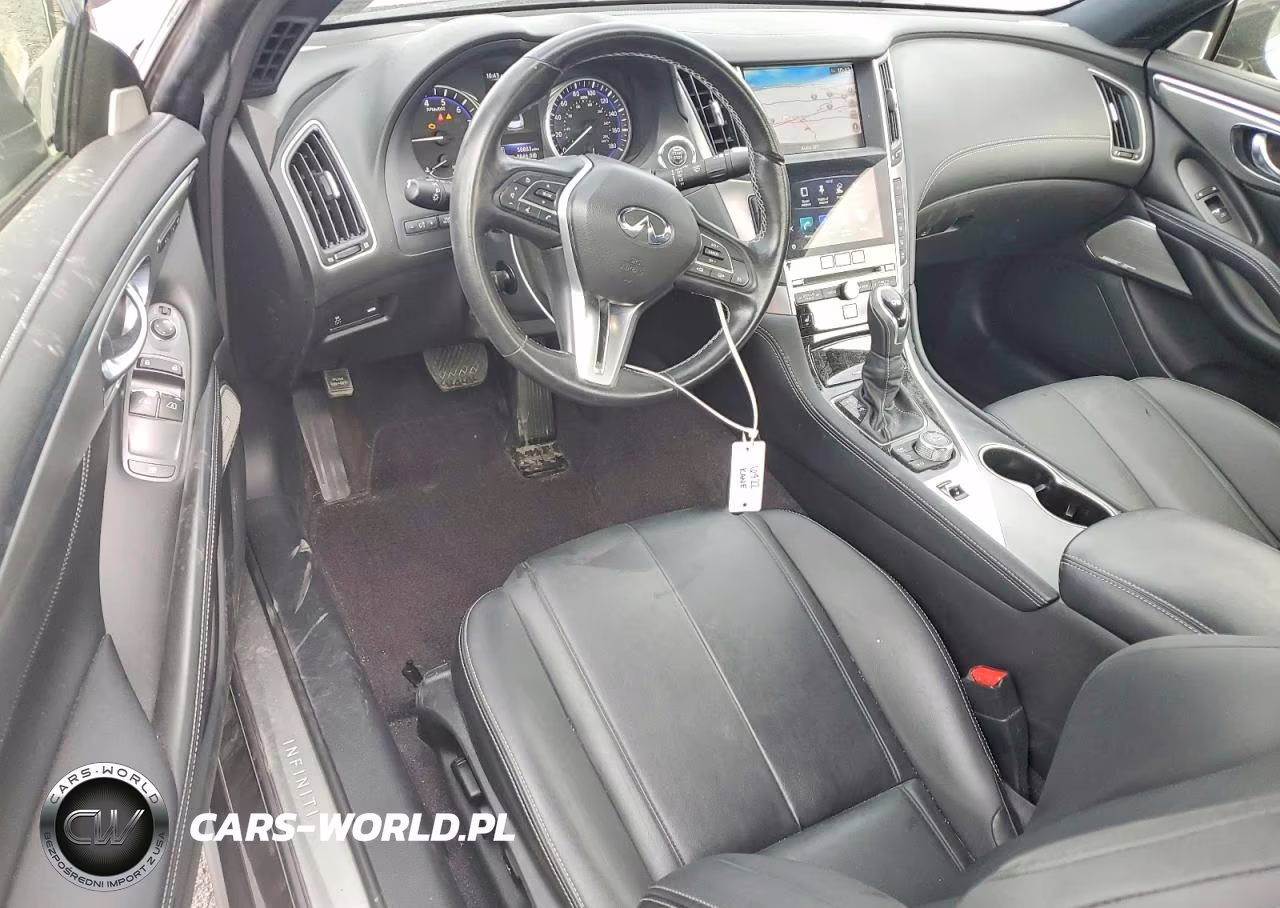 2018 Infiniti Q60 3.0T Luxe VIN:JN1EV7EL5JM391503 - 8