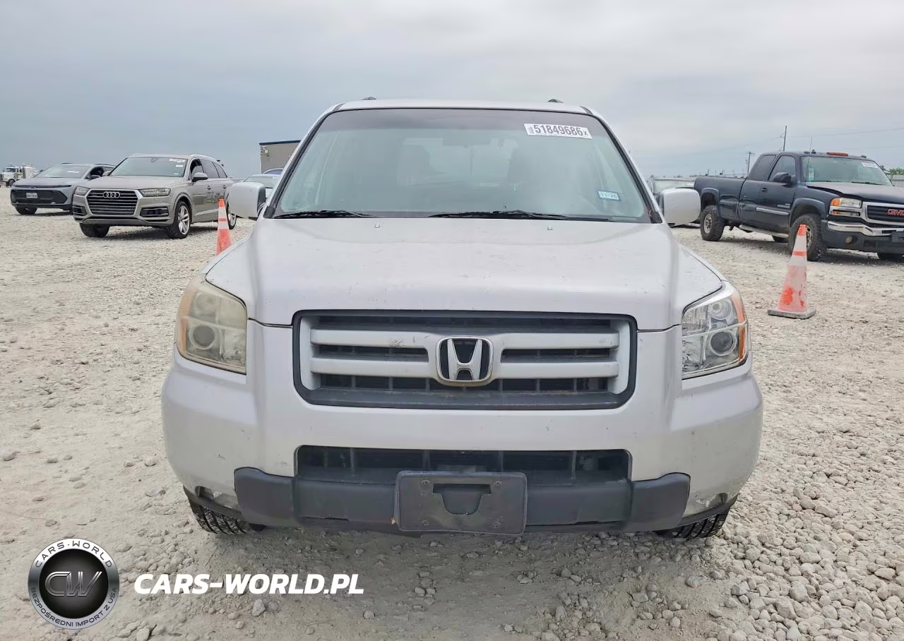 2007 Honda Pilot Ex VIN:5FNYF18417B020610 - 5