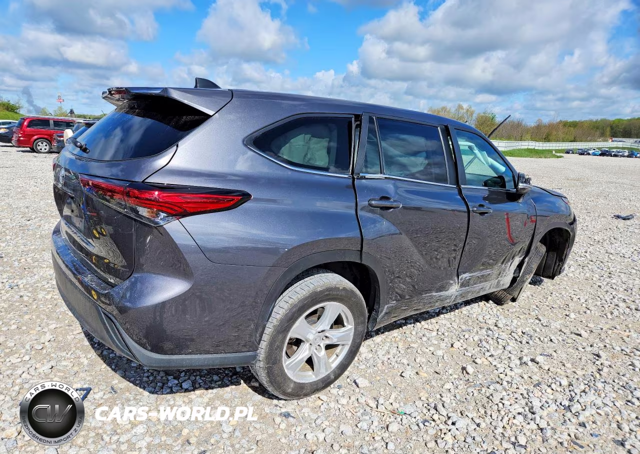 2023 Toyota Highlander Le VIN:5TDKDRAHXPS003243 - 3
