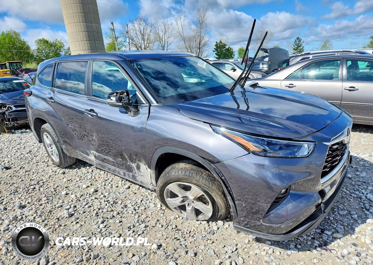 2023 Toyota Highlander Le VIN:5TDKDRAHXPS003243 - 4