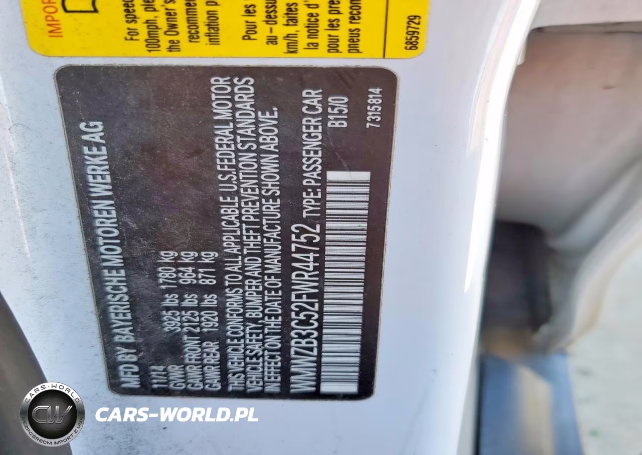 2015 Mini Cooper Countryman VIN:WMWZB3C52FWR44752 - 12