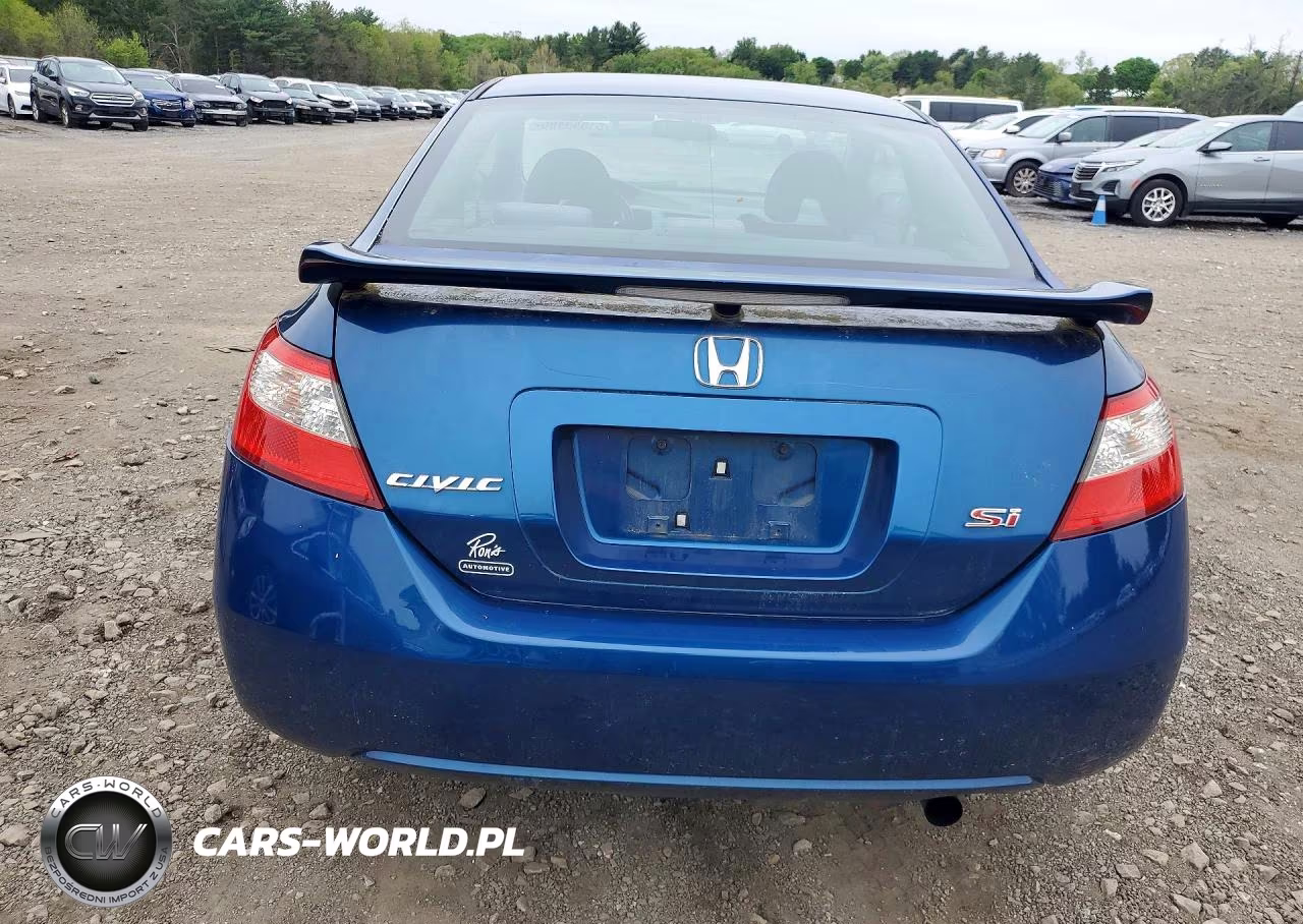 2009 Honda Civic Si VIN:2HGFG21579H702600 - 6