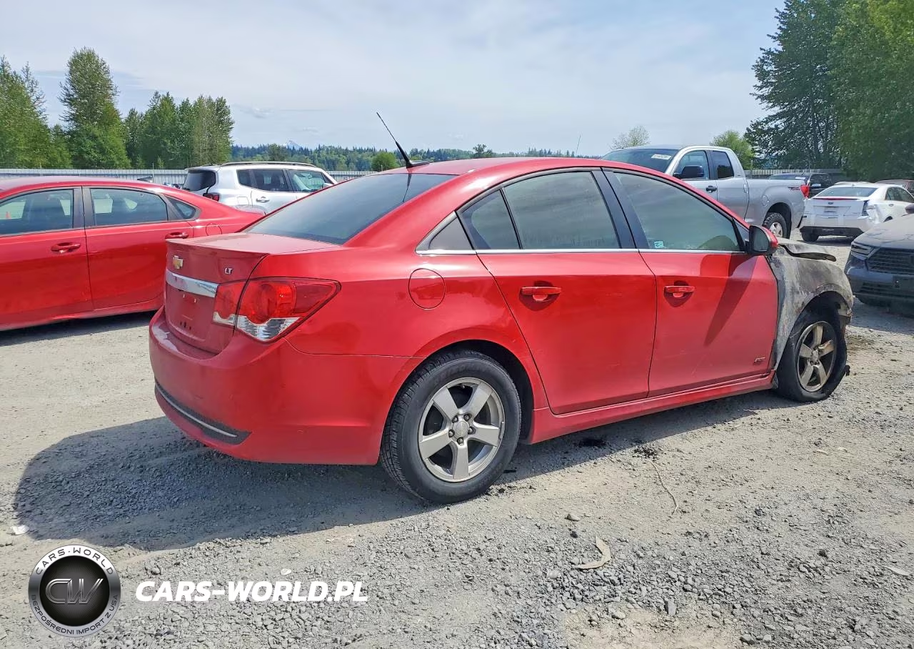 2013 Chevrolet Cruze Lt VIN:1G1PC5SB8D7194672 - 3