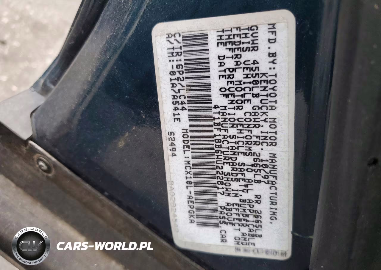 1998 Toyota Avalon Xls VIN:4T1BF18B6WU222817 - 12