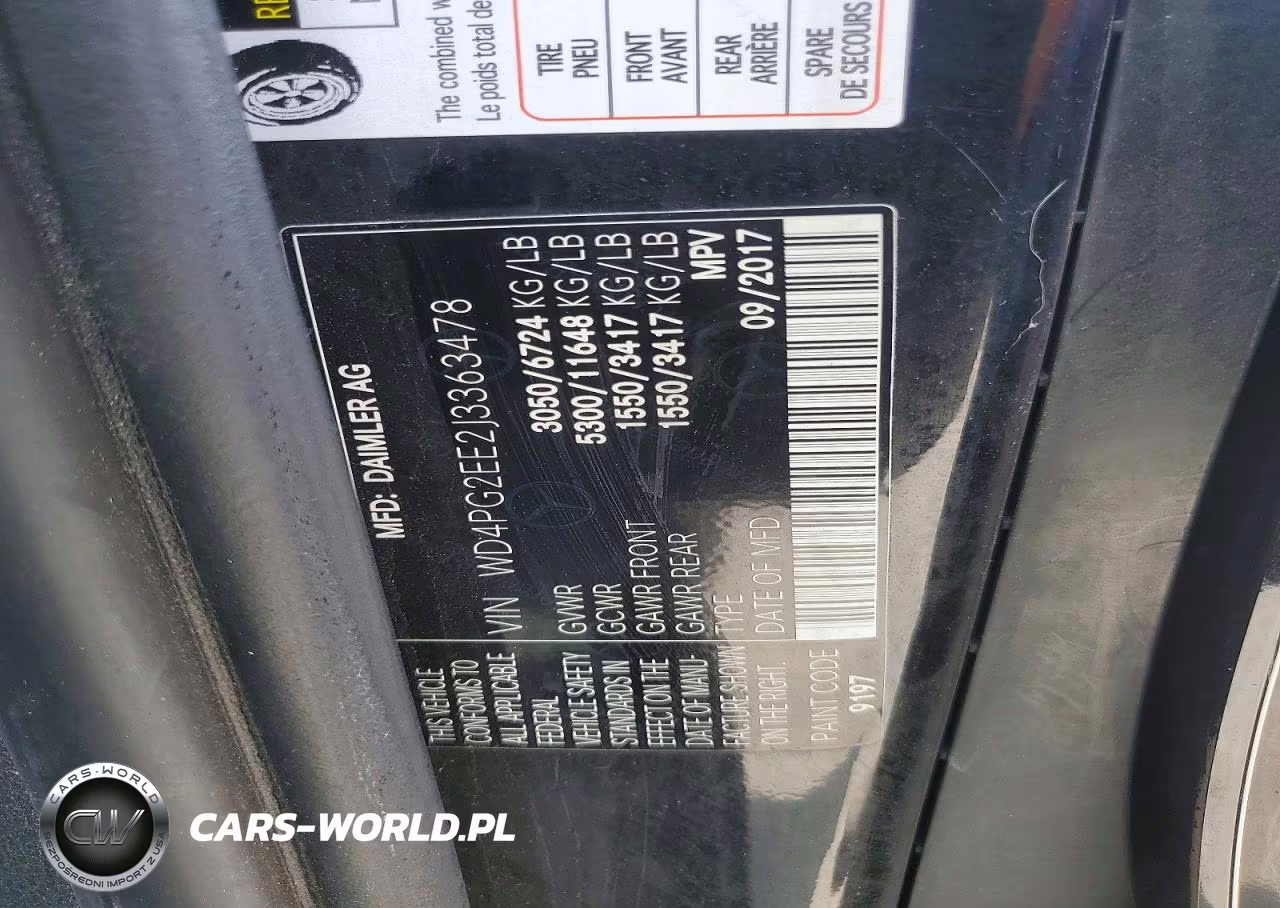 2018 Mercedes-Benz Metris VIN:WD4PG2EE2J3363478 - 13