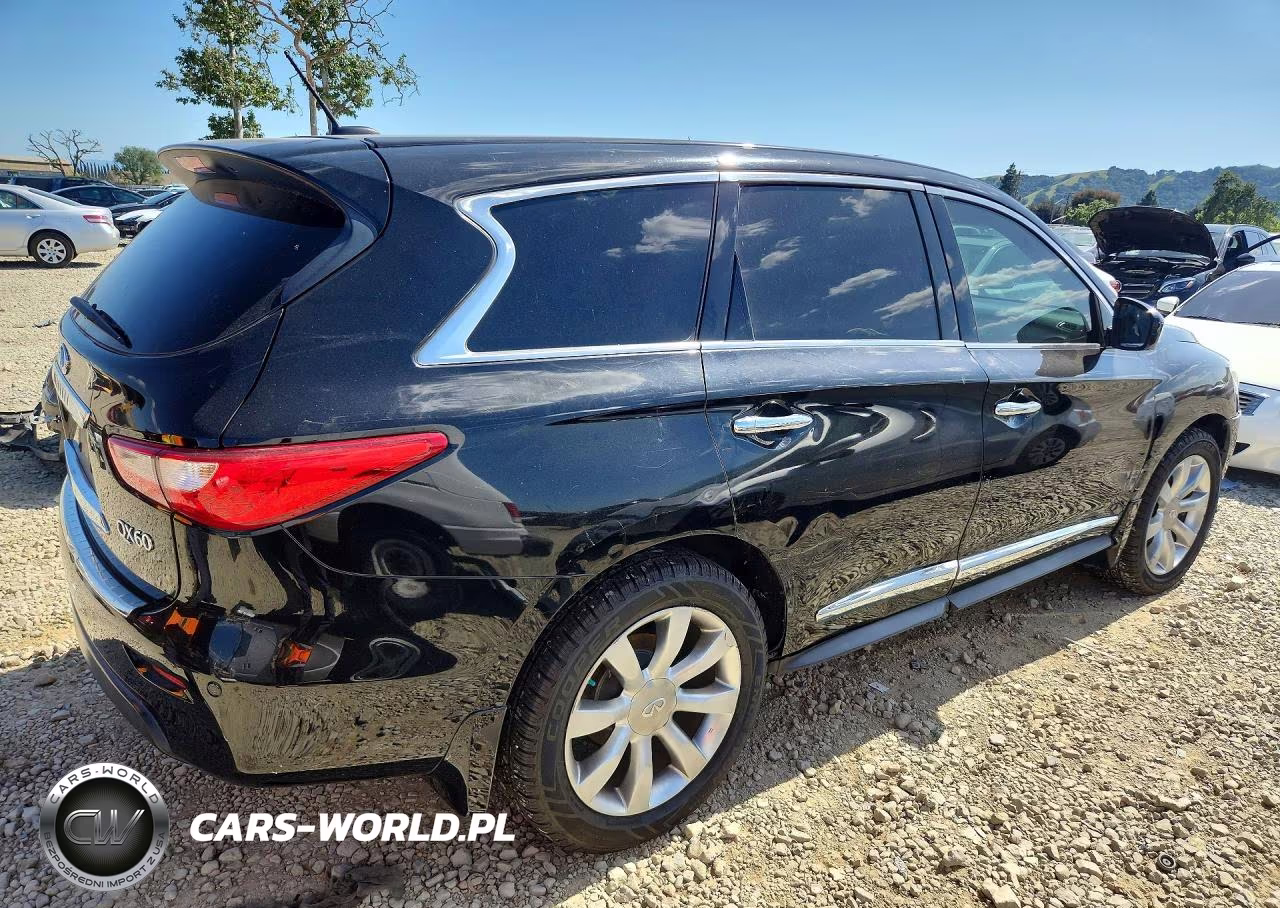 2014 Infiniti Qx60 Base VIN:5N1AL0MM4EC506876 - 3