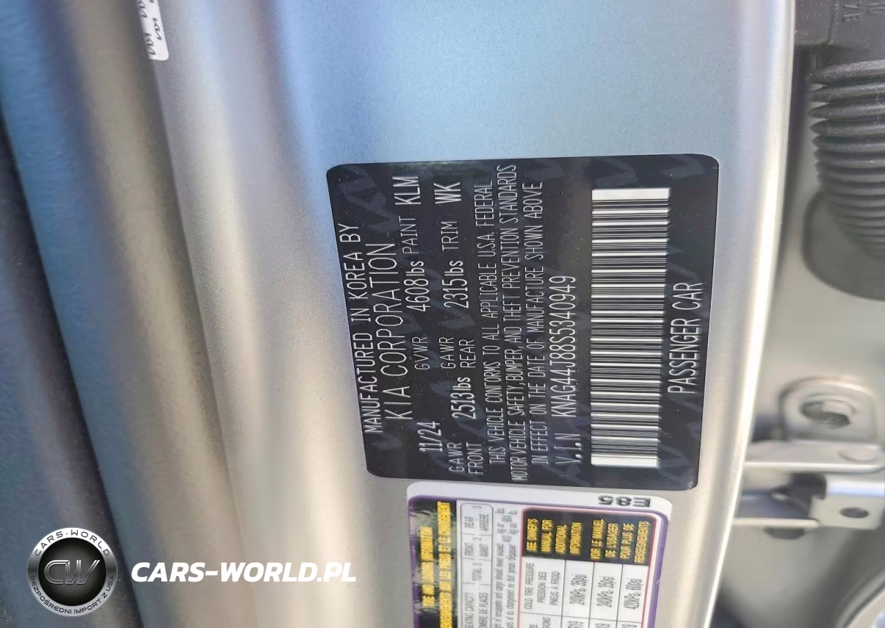 2025 Kia K5 Gt VIN:KNAG44J88S5340949 - 12