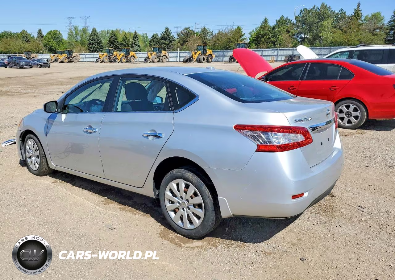 2015 Nissan Sentra Sv VIN:3N1AB7AP4FY316523 - 2