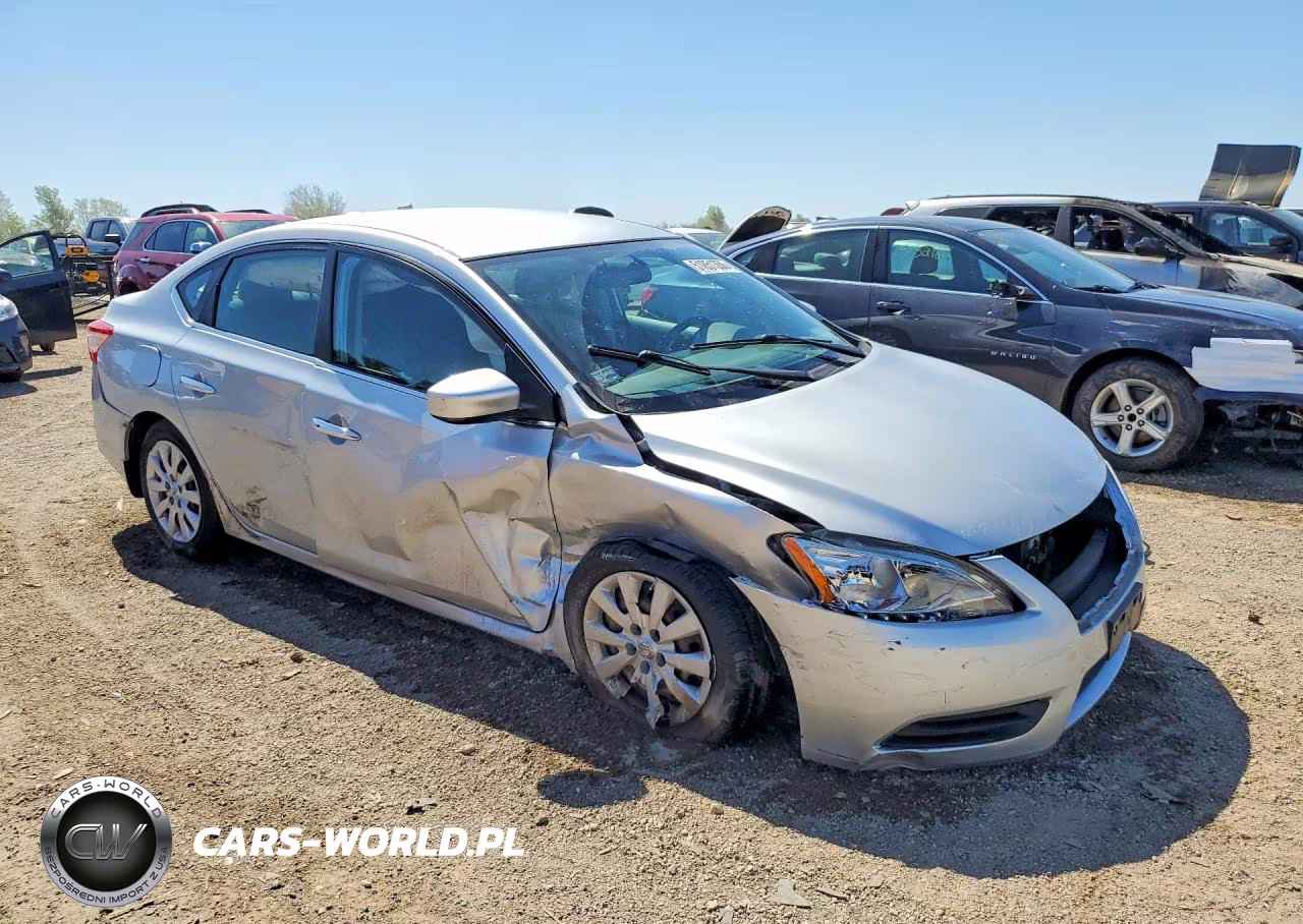 2015 Nissan Sentra Sv VIN:3N1AB7AP4FY316523 - 4