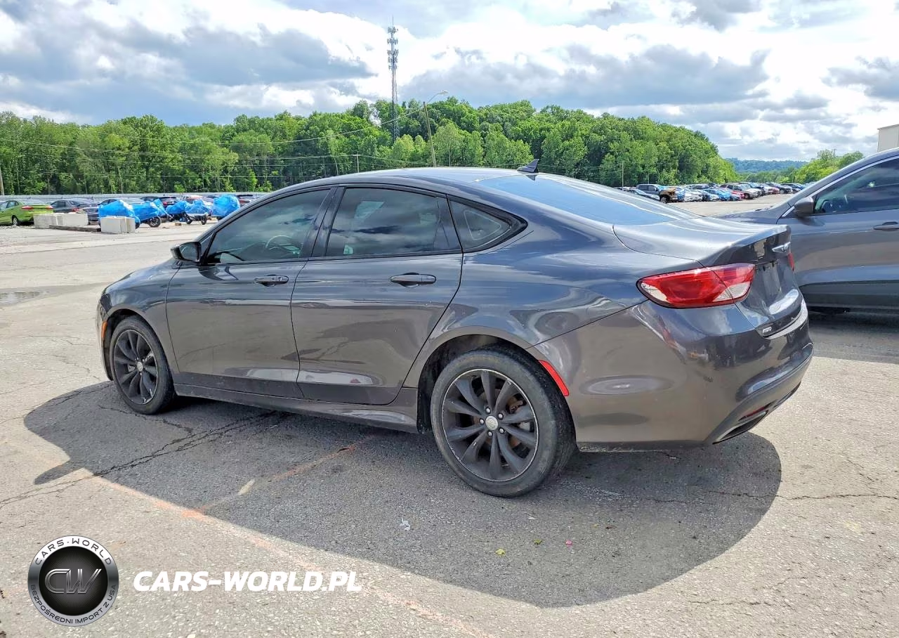 2015 Chrysler 200 S VIN:1C3CCCDGXFN630329 - 2