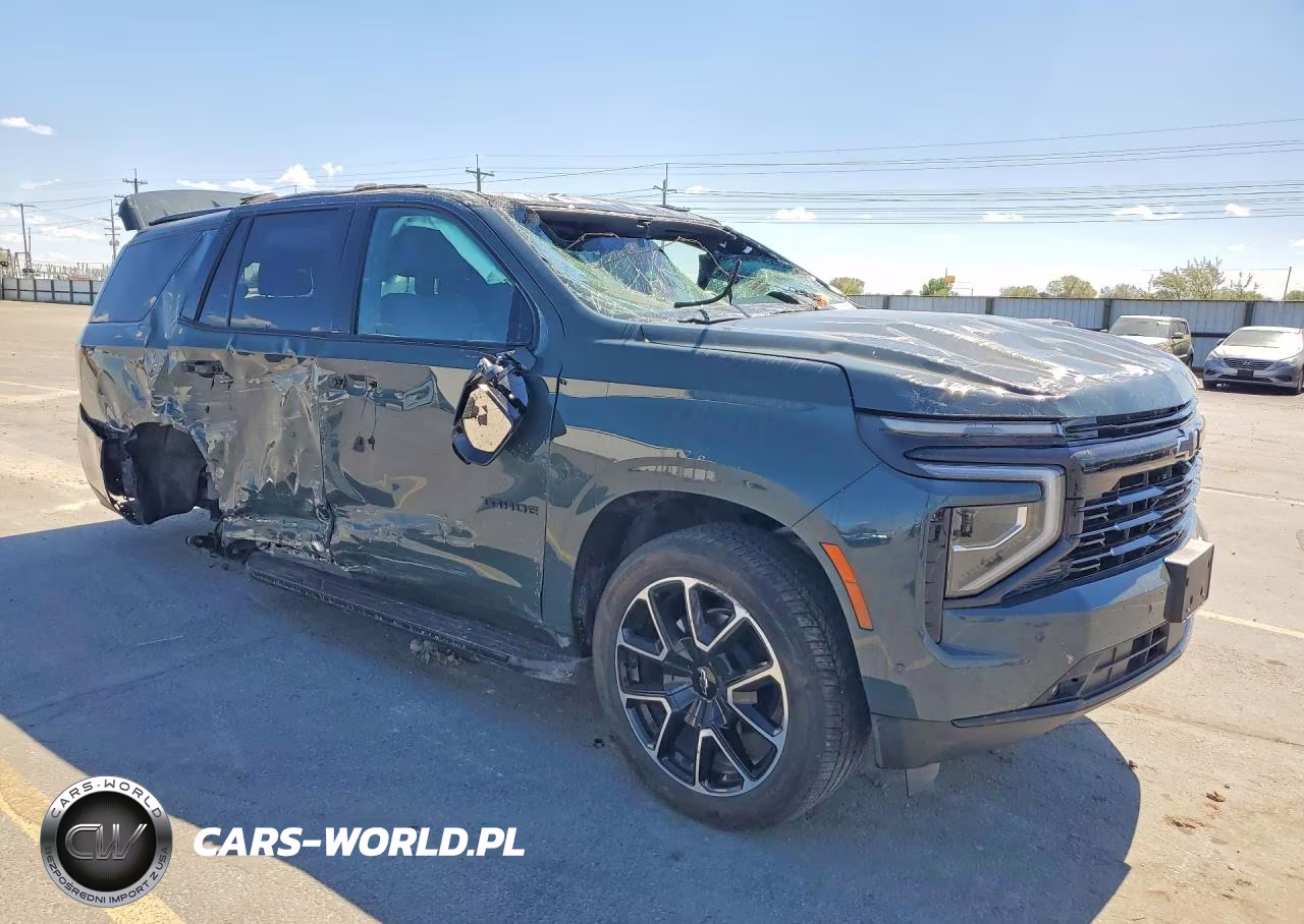 2025 Chevrolet Tahoe K1500 Rst VIN:1GNS6RR89SR251299 - 4
