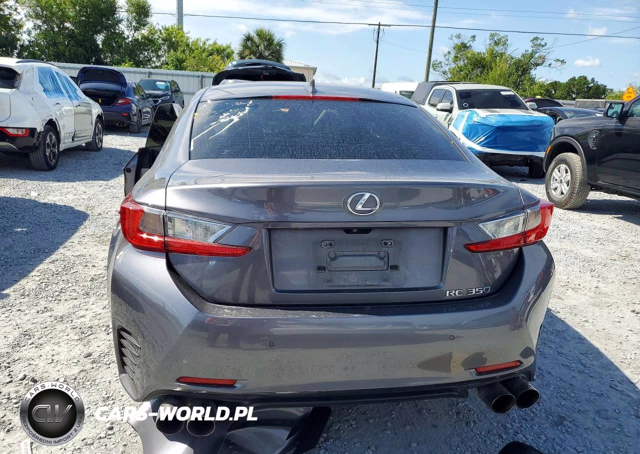 2016 Lexus Rc 350 VIN:JTHHE5BC8G5011896 - 6