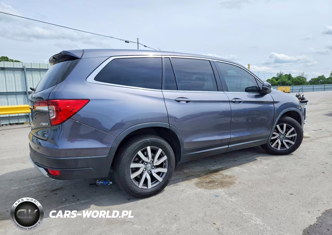 2020 Honda Pilot Exl VIN:5FNYF6H58LB008633 - 3