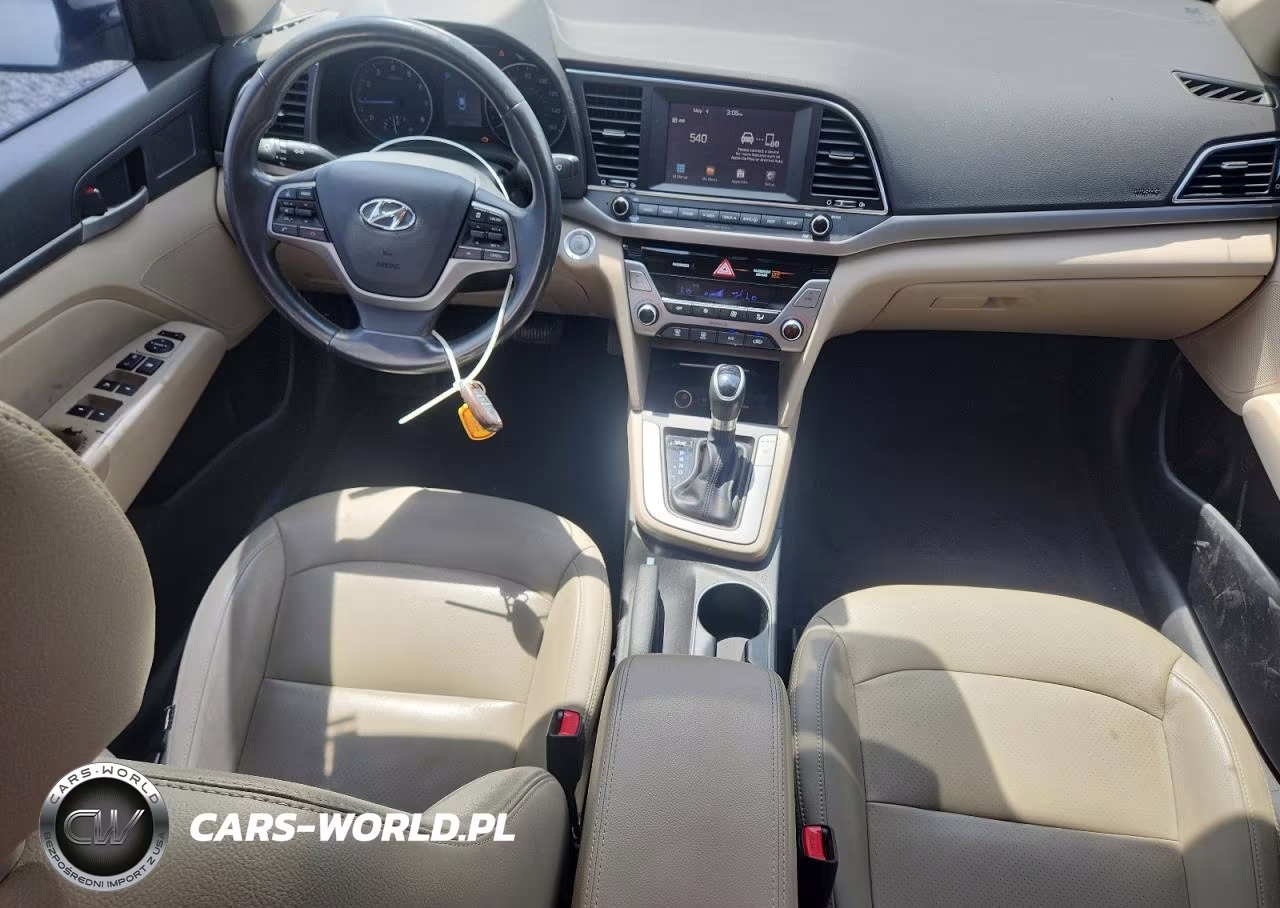 2017 Hyundai Elantra Se VIN:5NPD84LFXHH031515 - 8