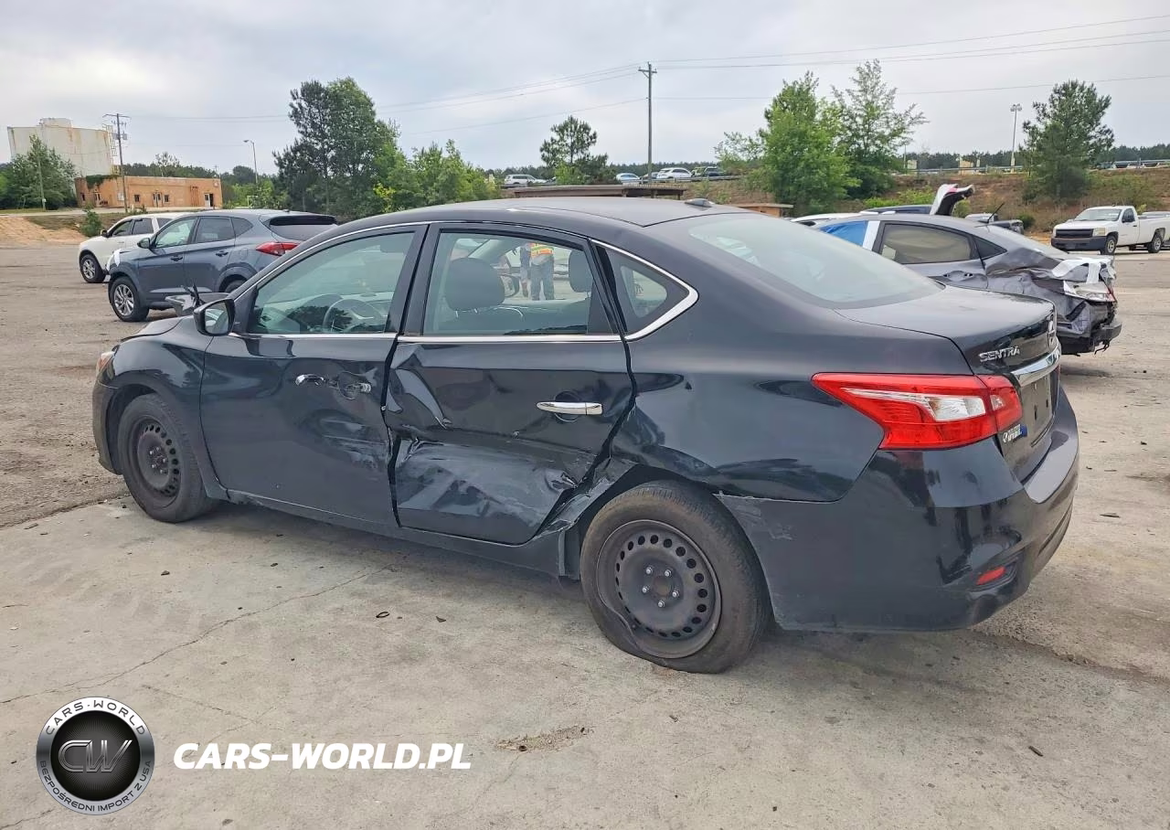 2017 Nissan Sentra Sv VIN:3N1AB7APXHL684544 - 2