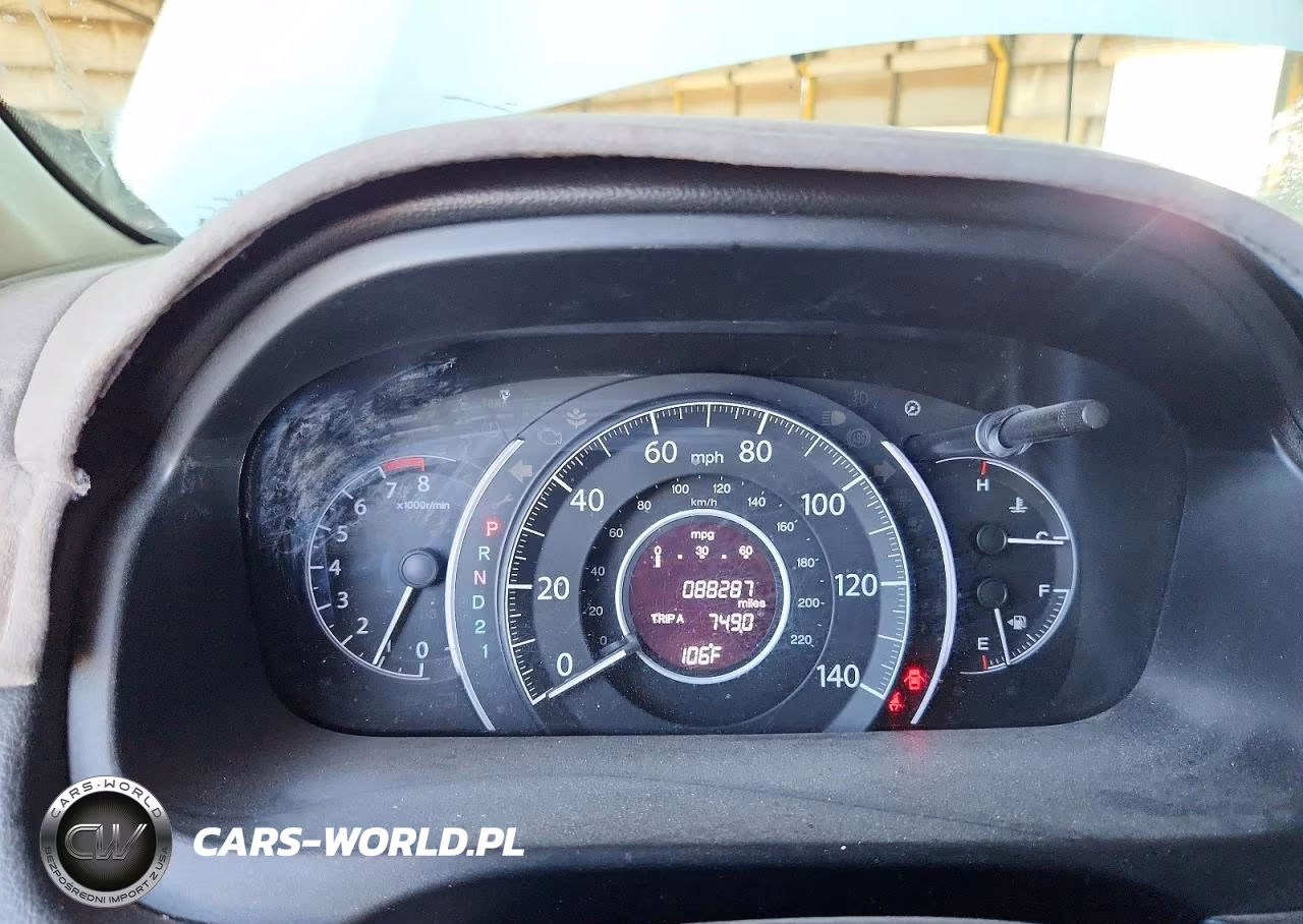 2012 Honda Cr-V Lx VIN:2HKRM3H39CH514951 - 9