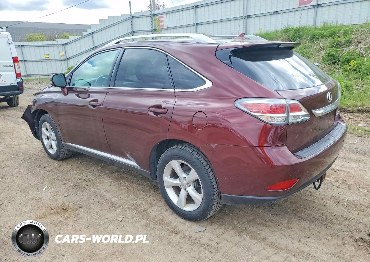 2013 Lexus Rx 350 Base VIN:2T2BK1BA8DC189941 - 2