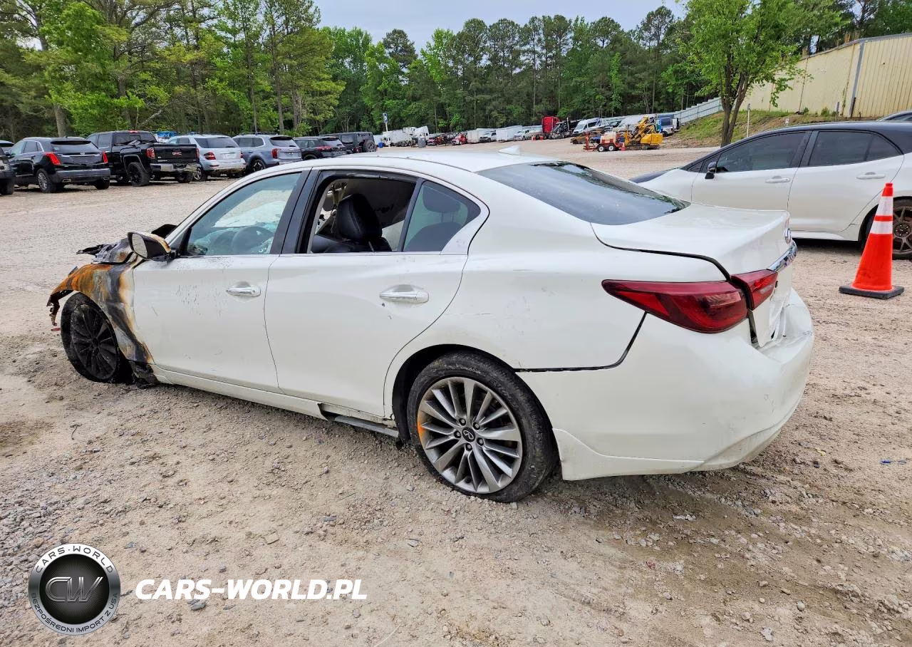 2021 Infiniti Q50 Luxe VIN:JN1EV7BP2MM701845 - 2
