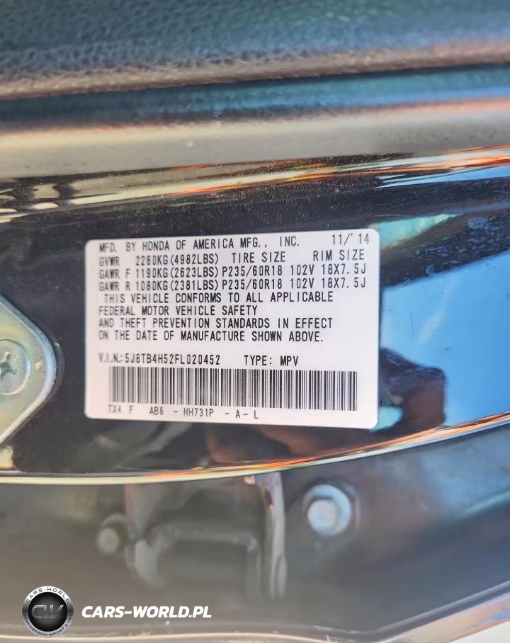 2015 Acura Rdx Technology VIN:5J8TB4H52FL020452 - 13