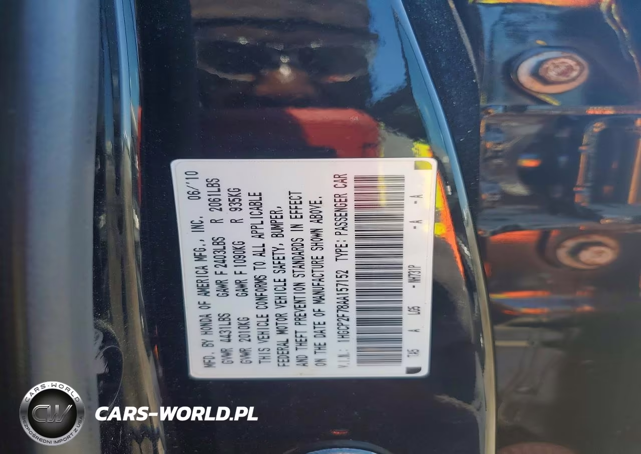 2010 Honda Accord Ex VIN:1HGCP2F78AA157152 - 13