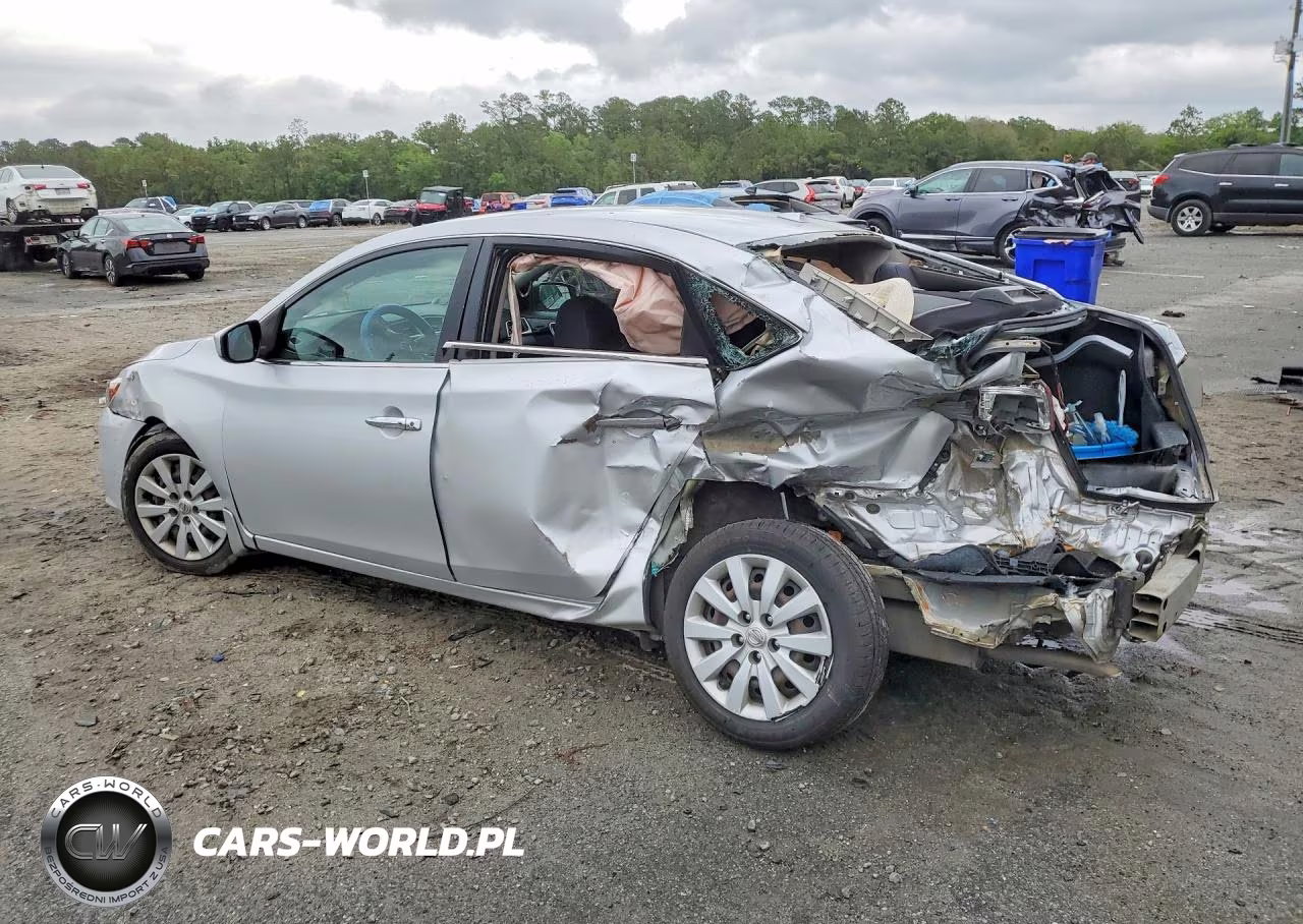 2017 Nissan Sentra Sv VIN:3N1AB7AP7HL719895 - 2
