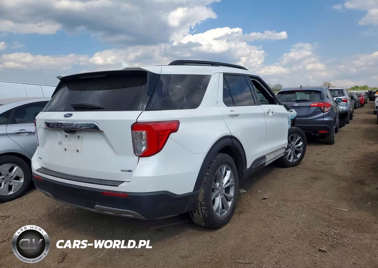 2020 Ford Explorer Xlt VIN:1FMSK8DH8LGB45005 - 3