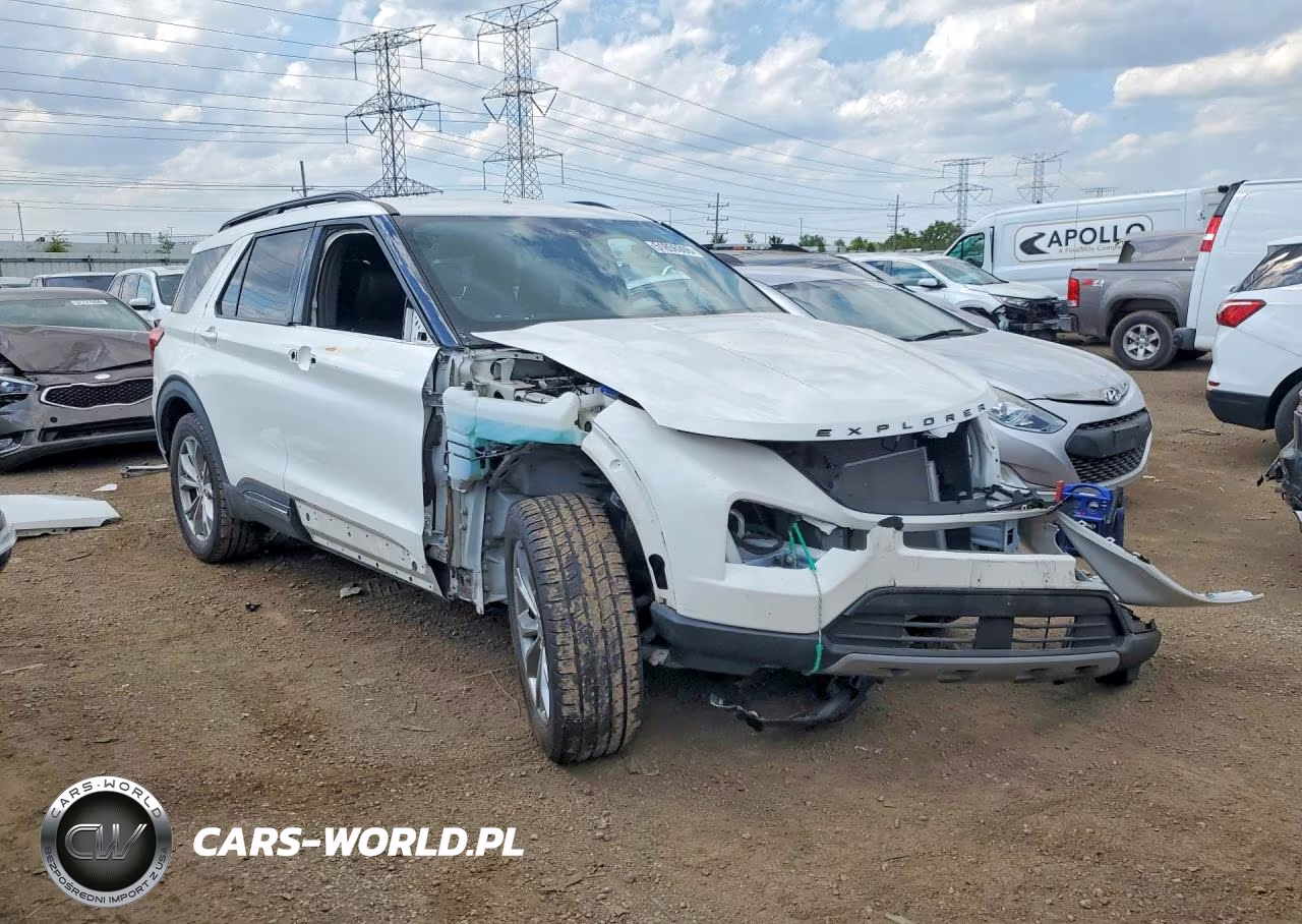 2020 Ford Explorer Xlt VIN:1FMSK8DH8LGB45005 - 4