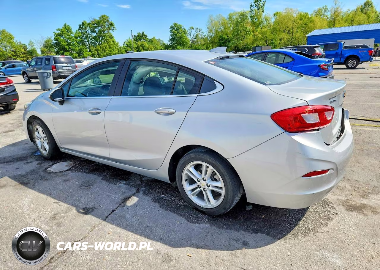 2017 Chevrolet Cruze Lt VIN:1G1BE5SM2H7191584 - 2