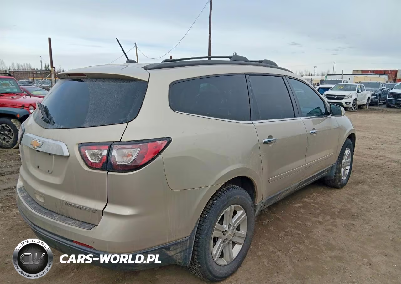 2014 Chevrolet Traverse Lt VIN:1GNKRHKD5EJ145668 - 3