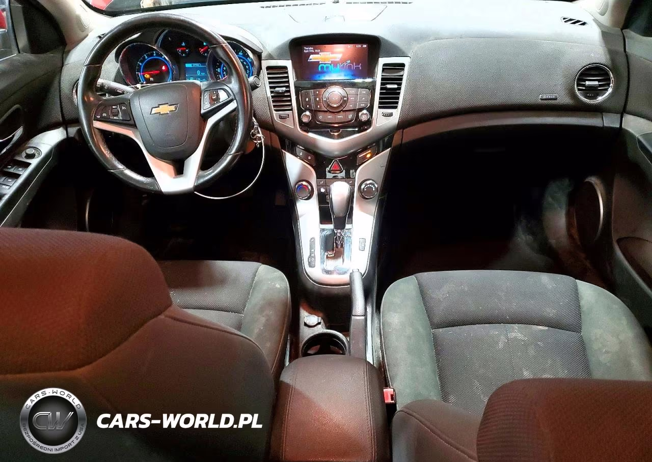 2013 Chevrolet Cruze Lt VIN:1G1PC5SB8D7222342 - 8