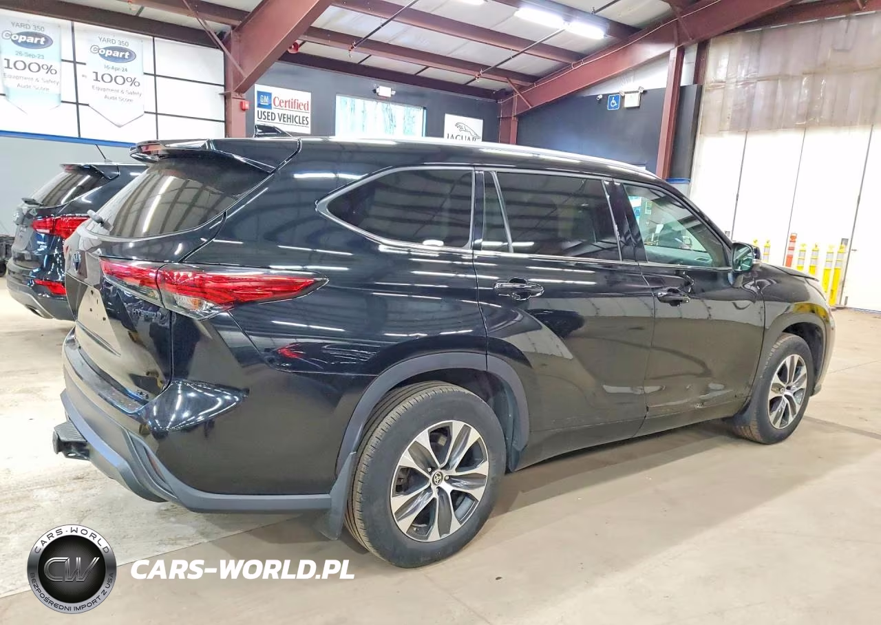 2022 Toyota Highlander Hybrid Xle VIN:5TDGBRCH0NS539205 - 3