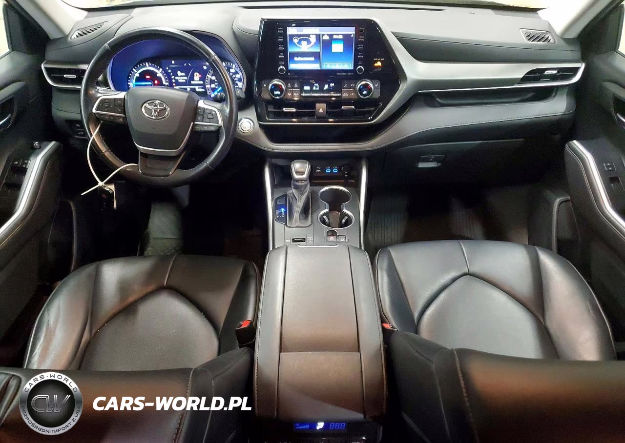 2022 Toyota Highlander Hybrid Xle VIN:5TDGBRCH0NS539205 - 8