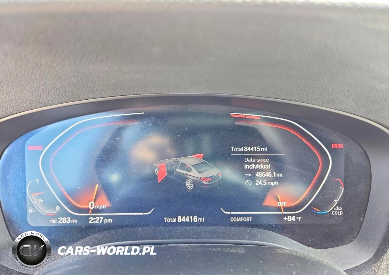 2020 BMW 530 I VIN:WBAJR3C01LBP95363 - 9