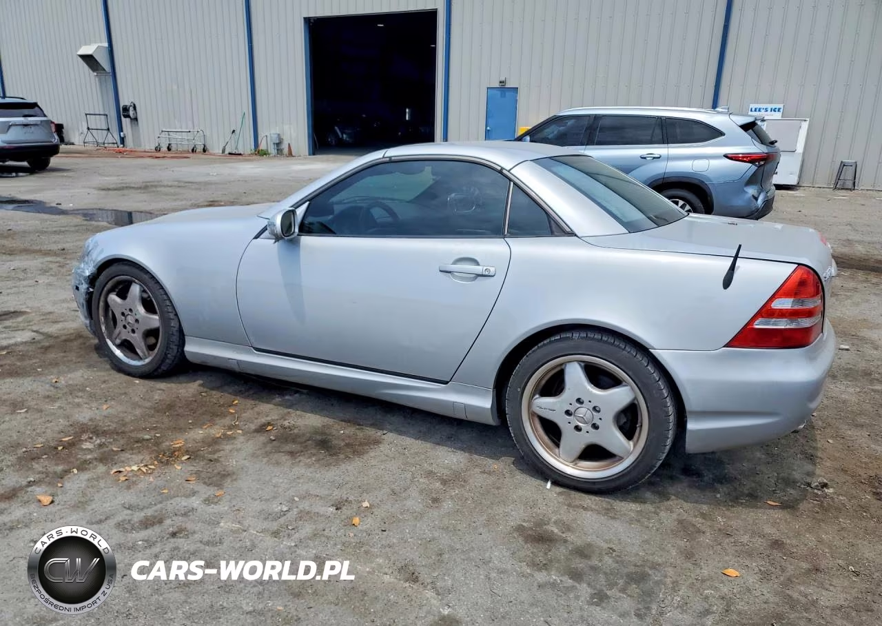 2001 Mercedes-Benz Slk 230 Kompressor VIN:WDBKK49F31F203933 - 2